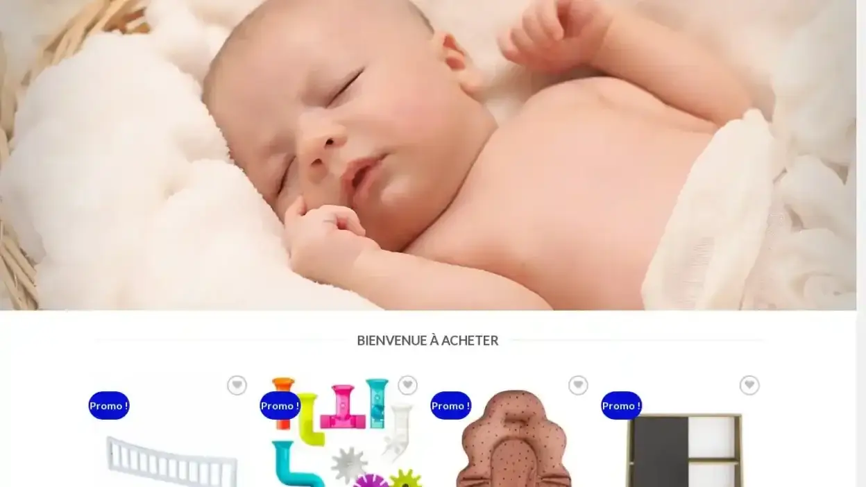 Screenshot of Non-Delivery scam website Soldesbebe.com