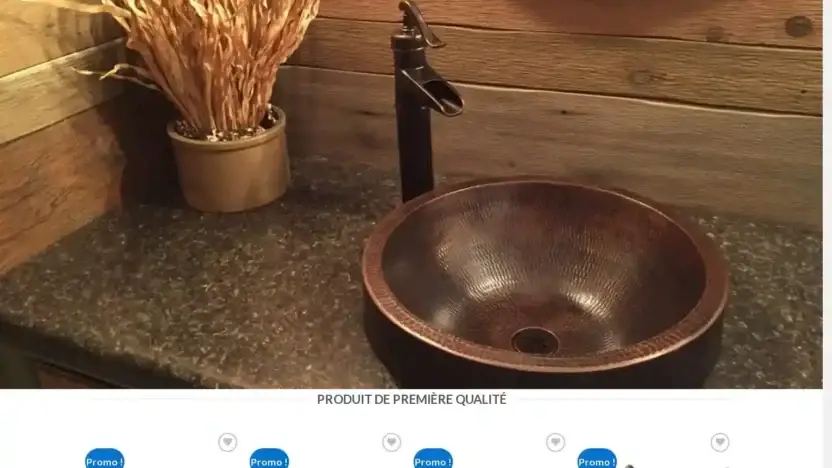 Screenshot of Non-Delivery scam website Soldescopper.com