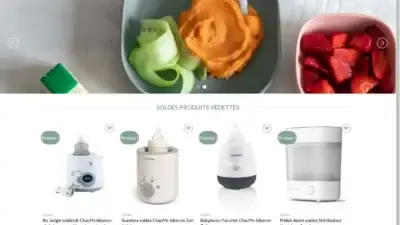 Screenshot of Non-Delivery scam website Soldesrepas.com