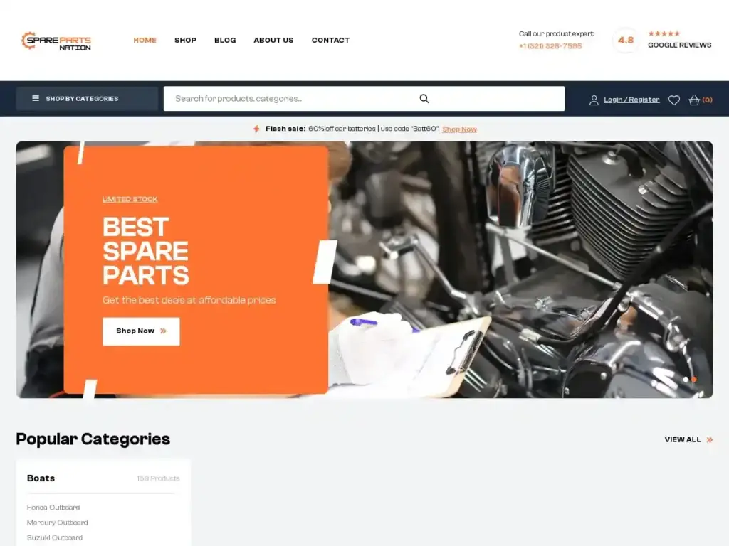 sparepartsnation-com Alternative Text