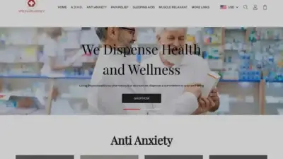 Screenshot of Non-Delivery scam website Specialpharmacy01.shop