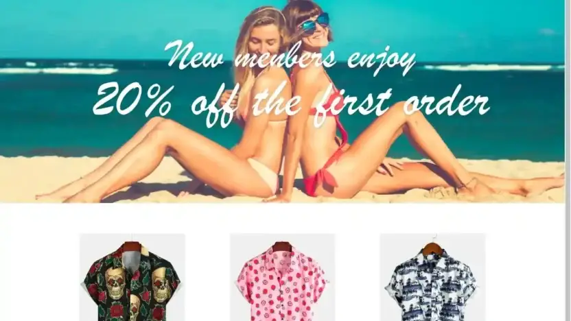 Screenshot of Non-Delivery scam website Spiritsheiioween.com