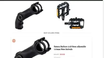 Screenshot of Non-Delivery scam website Sportkatana.com