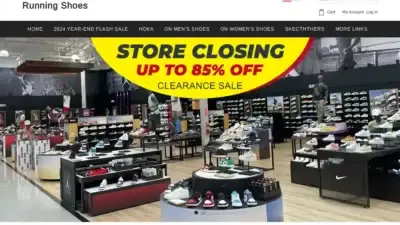 Screenshot of Non-Delivery scam website Sportshoessp.com