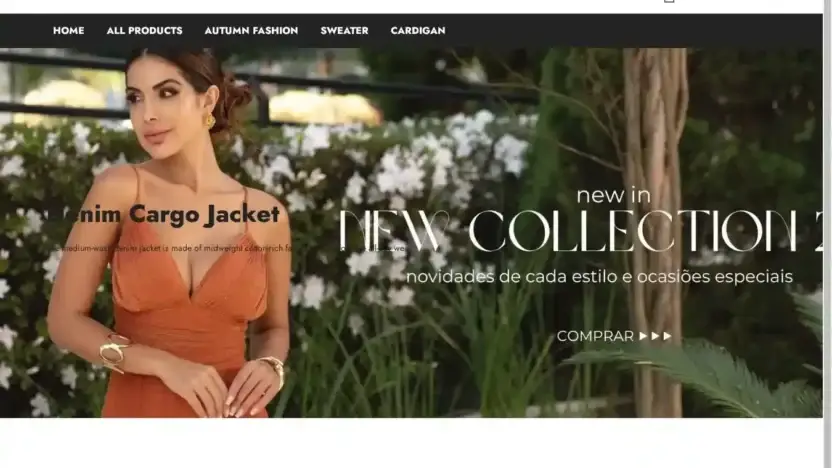 Screenshot of Non-Delivery scam website Sportsmanswarehouse-za.com