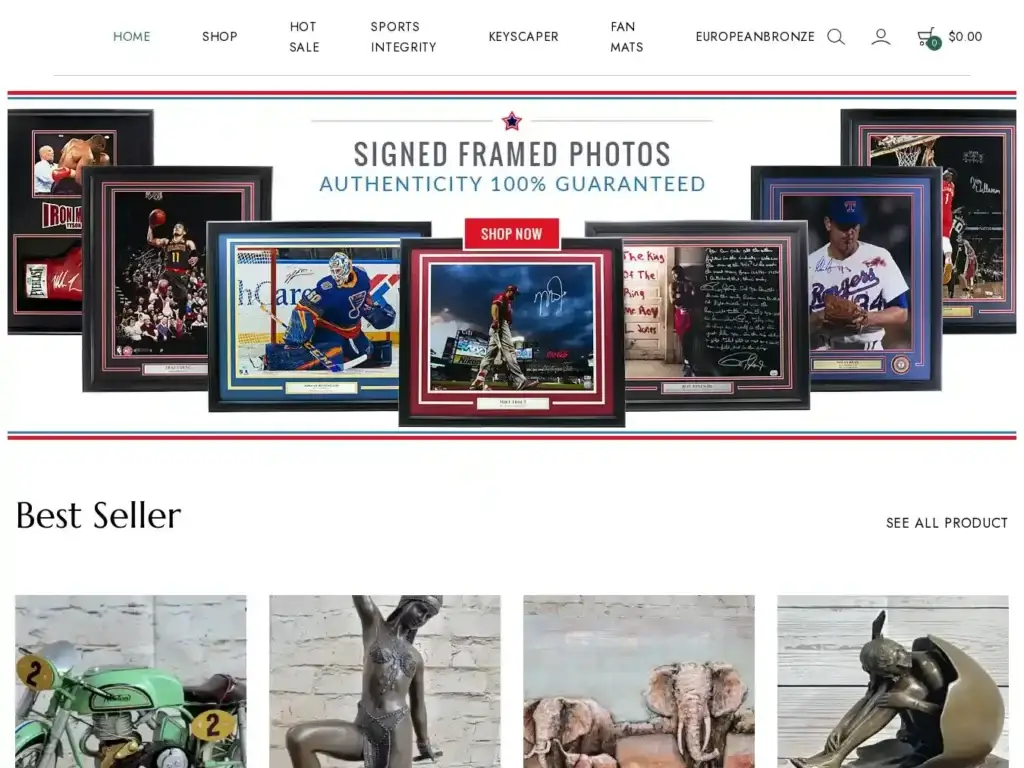 sportsmemorabiliastores-com Alternative Text