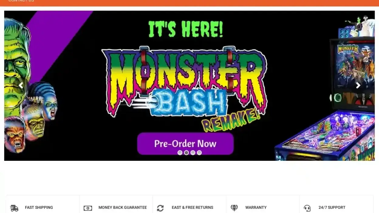 Screenshot of Non-Delivery scam website Sportyartsbv.com