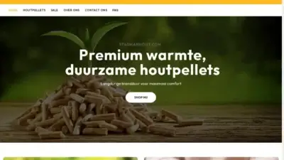 Screenshot of Non-Delivery scam website Stadmanhout.com