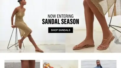 Screenshot of Non-Delivery scam website Stevemaddenca.shop