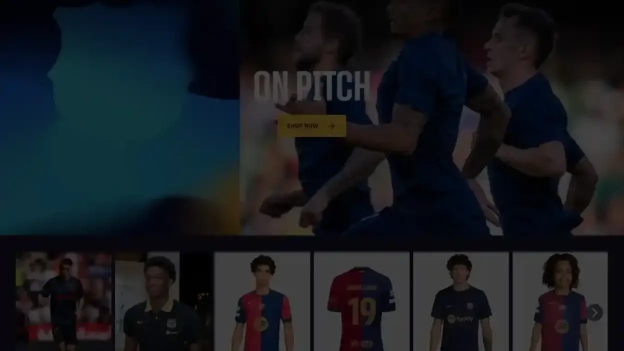 Screenshot of Non-Delivery scam website Store-barca.shop