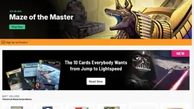 Screenshot of Non-Delivery scam website Store-tcgplayers.online