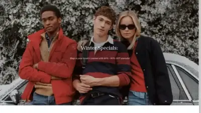 Screenshot of Non-Delivery scam website Store-tommyclub.online