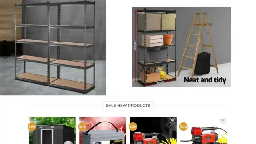 Screenshot of Non-Delivery scam website Storehotsale.com