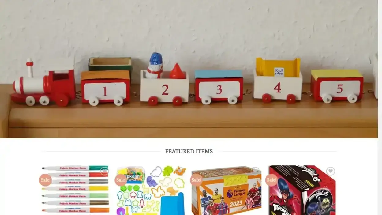 Screenshot of Non-Delivery scam website Sturdykidstoys.com