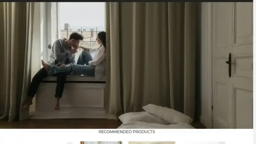 Screenshot of Non-Delivery scam website Style-curtain.com