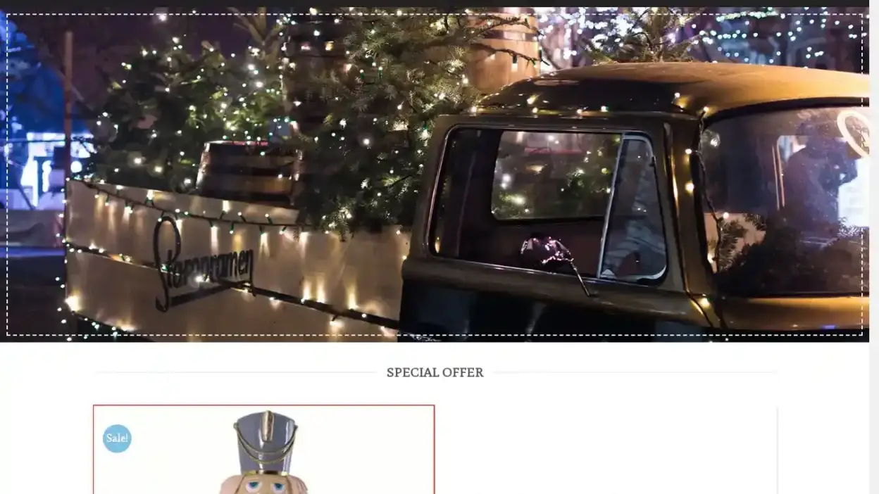 Screenshot of Non-Delivery scam website Sugarplum-dreams.com