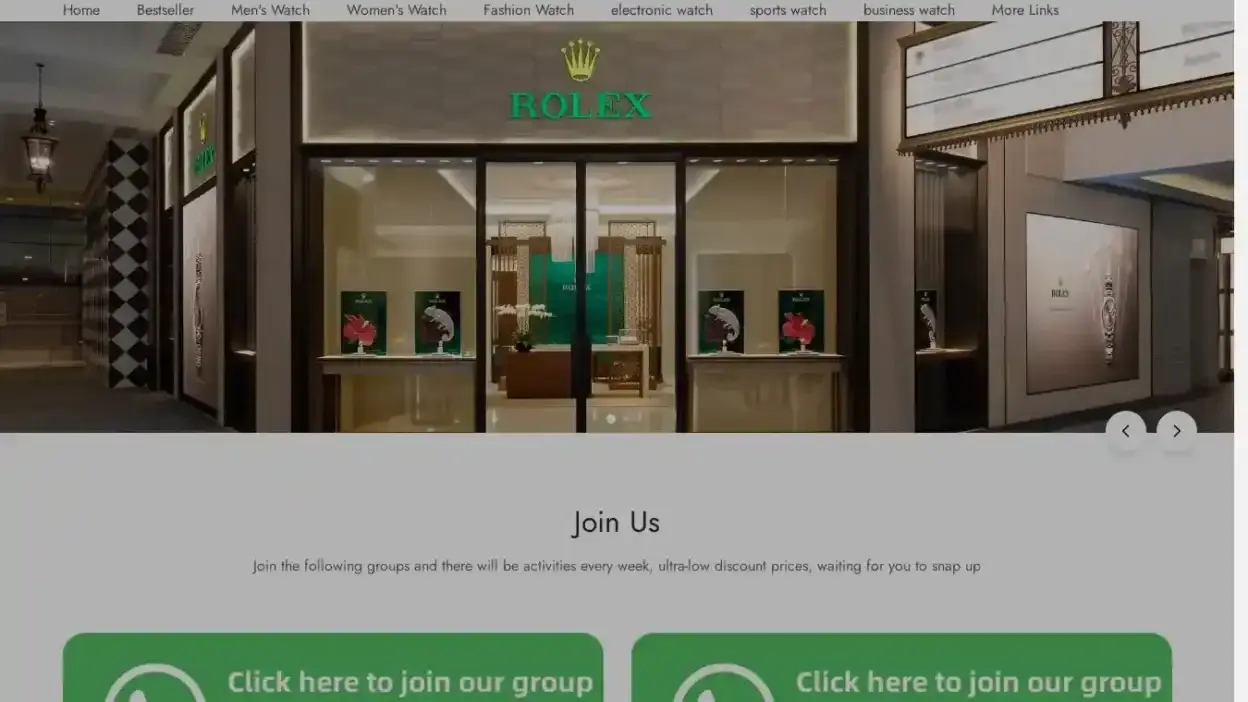 Screenshot of Non-Delivery scam website Suomon.com
