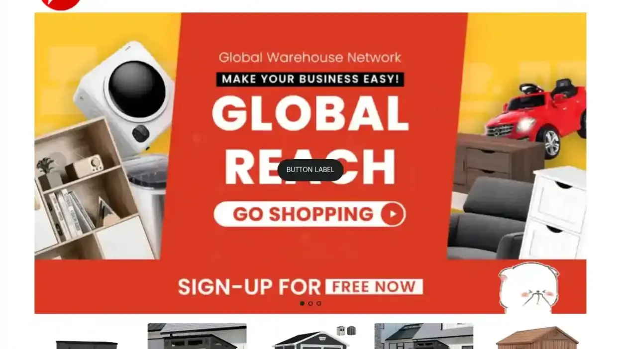 Screenshot of Non-Delivery scam website Supershopingmall.shop