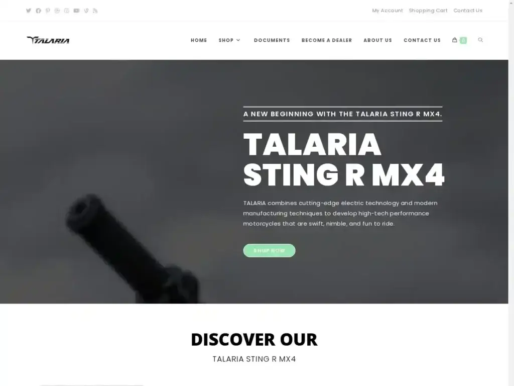 talariabikeshop-com Alternative Text