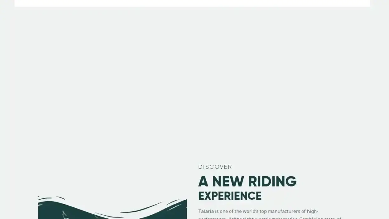 Screenshot of Automobile scam website Talariae.bike