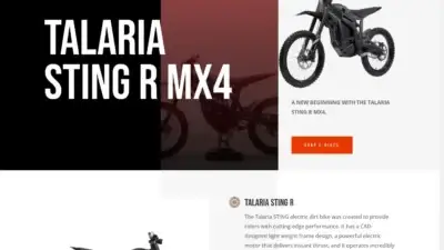 Screenshot of Non-Delivery scam website Talarias.net