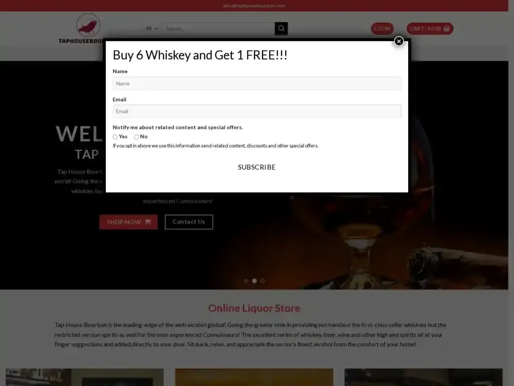 taphousebourbon-com Alternative Text