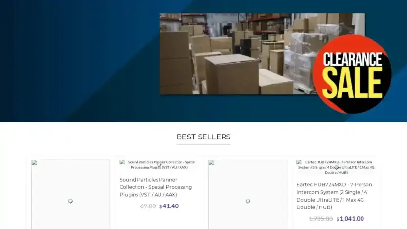 Screenshot of Non-Delivery scam website Teajxwbs.shop