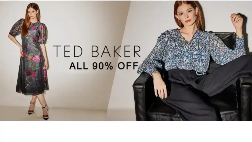 Screenshot of Non-Delivery scam website Tedbakerfactorystore.com