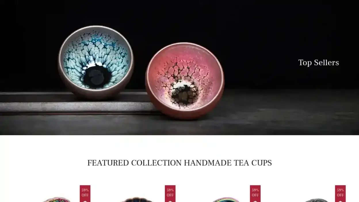 Screenshot of Non-Delivery scam website Tenmokus.shop