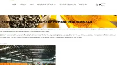 Screenshot of Non-Delivery scam website Teooleanco.com