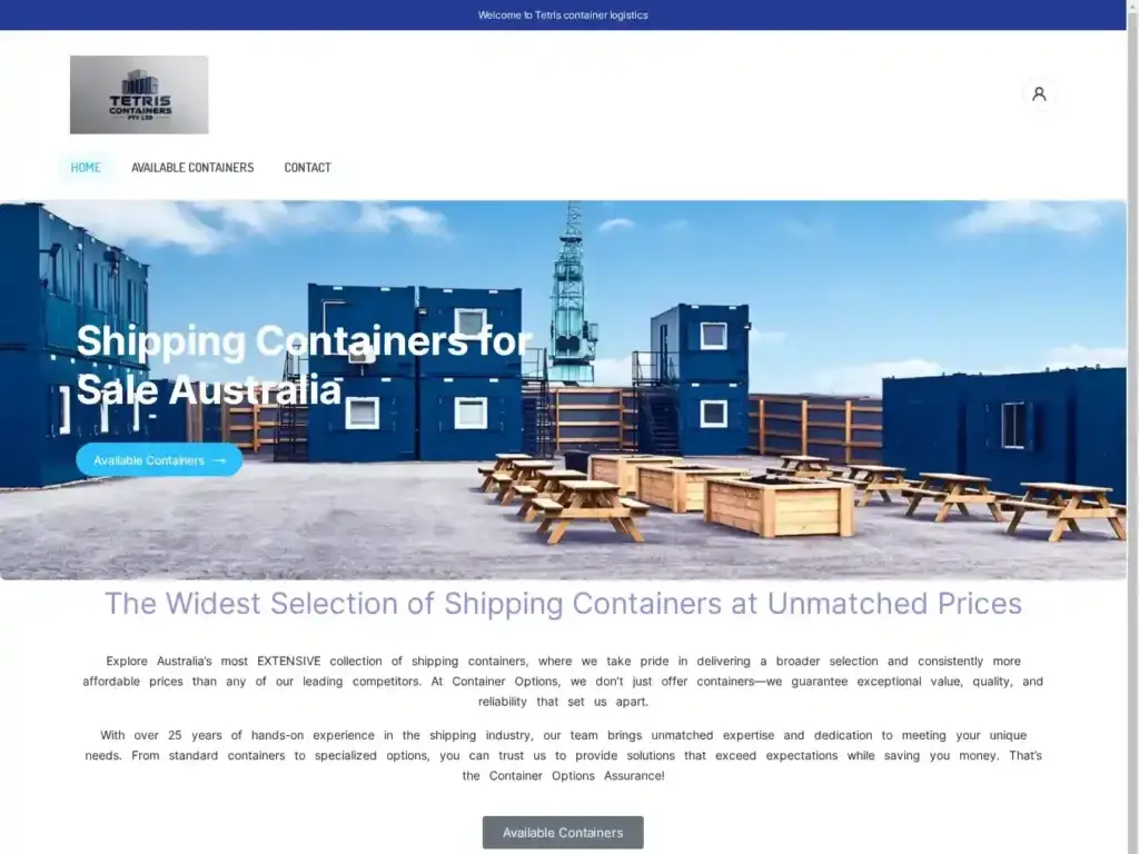tetriscontainerlogistics-com Alternative Text