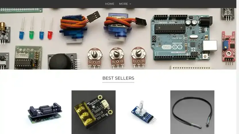 Screenshot of Non-Delivery scam website The-pihut.shop