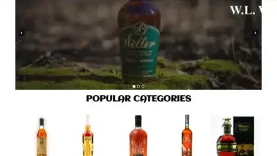 Screenshot of Whisky scam website Thebourbonwhiskeysociety.com