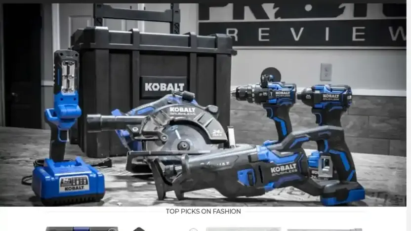 Screenshot of Non-Delivery scam website Thekobalttool.com