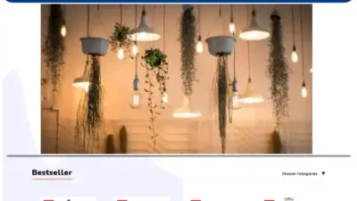 Screenshot of Non-Delivery scam website Thelightsoutlet.com