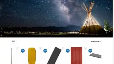 Screenshot of Non-Delivery scam website Theoutdoorequip.com