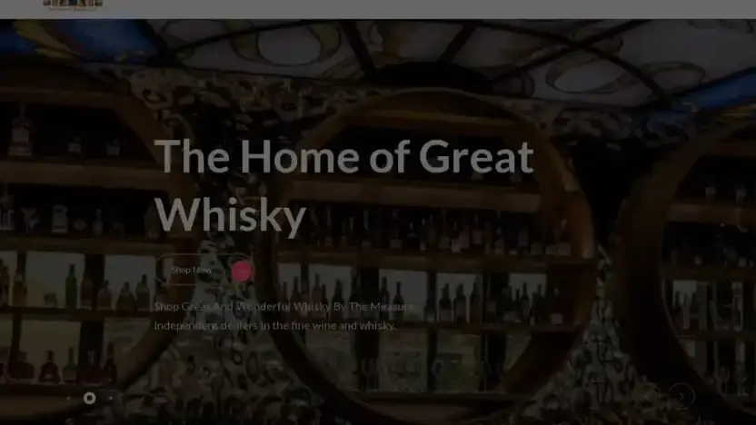 Screenshot of Whisky scam website Thewhiskyestate.com