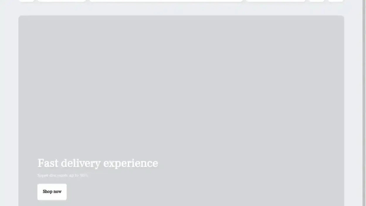 Screenshot of Non-Delivery scam website Thqy.shop