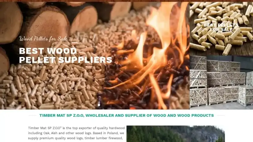 Screenshot of Non-Delivery scam website Timbermatspzoo.com