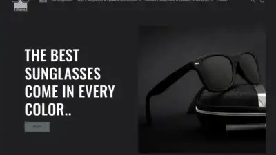 Screenshot of Non-Delivery scam website Titaniz.us