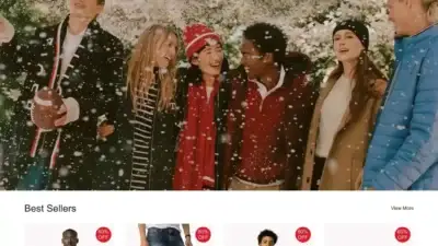 Screenshot of Fashion scam website Tommyhilvip.shop