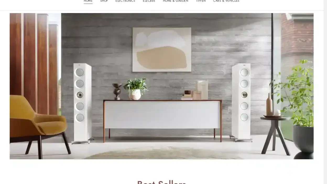 Screenshot of Non-Delivery scam website Toplatesttech.com