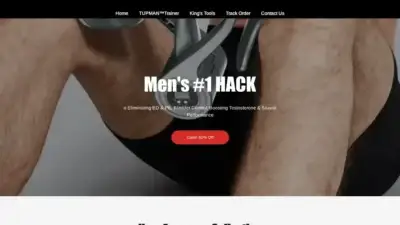 Screenshot of Non-Delivery scam website Topmanhardon.com