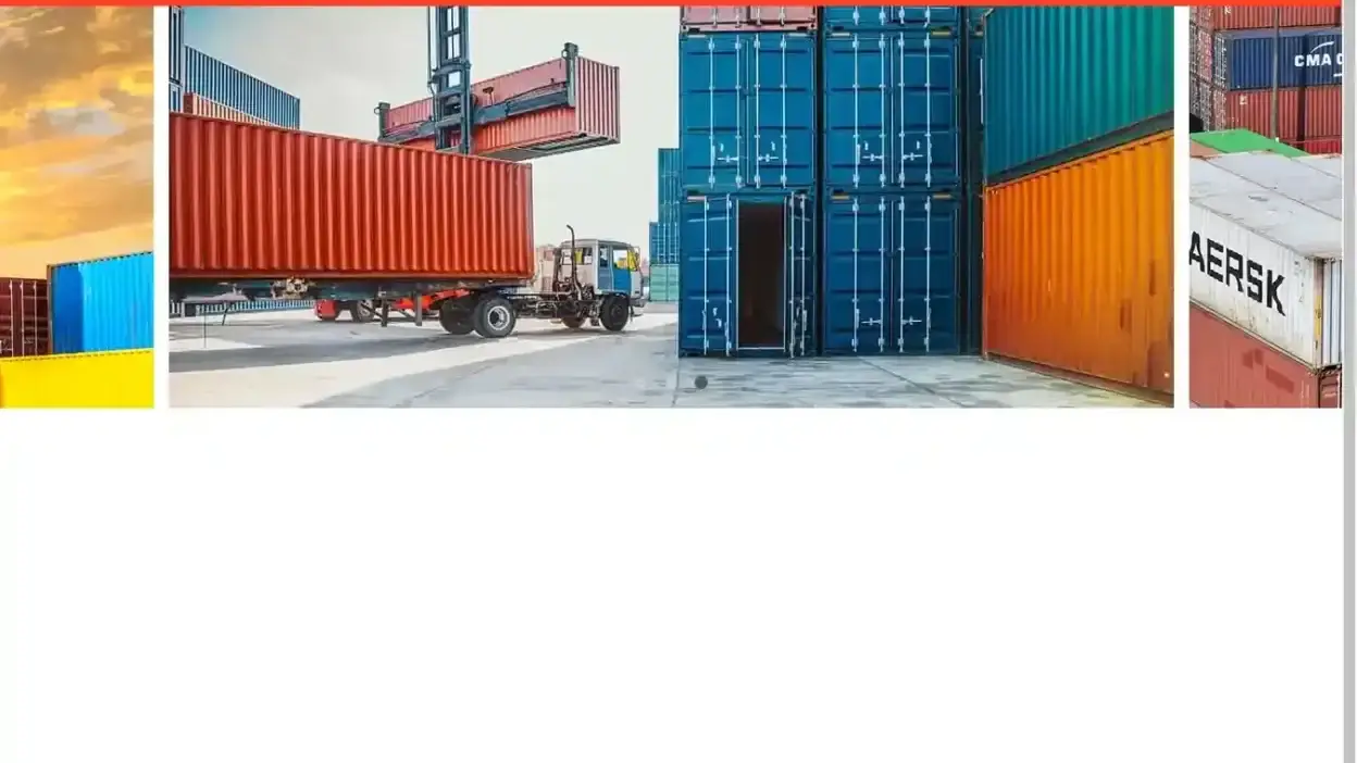 Screenshot of Container scam website Topshippingcontainers.com