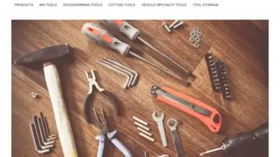 Screenshot of Non-Delivery scam website Toughtoolshop.com