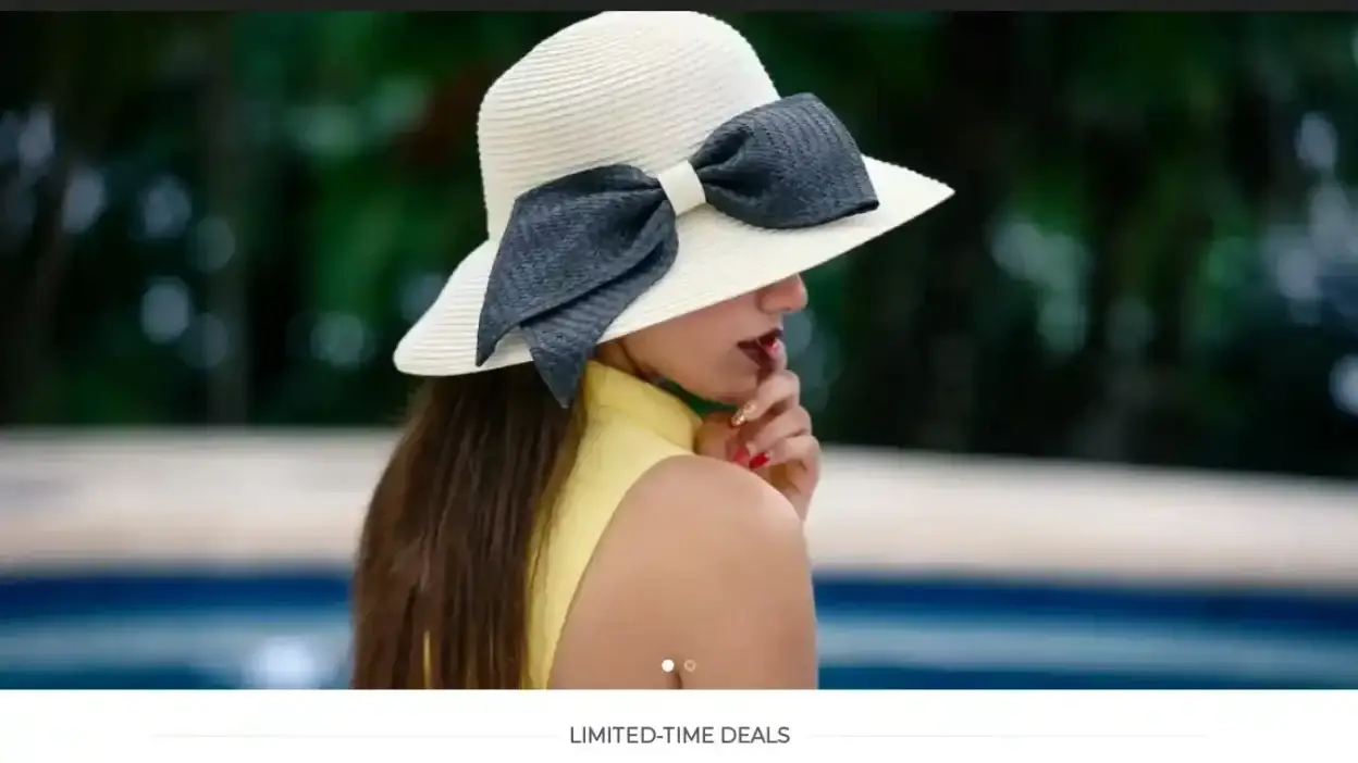 Screenshot of Fashion scam website Tradeusvogue.com