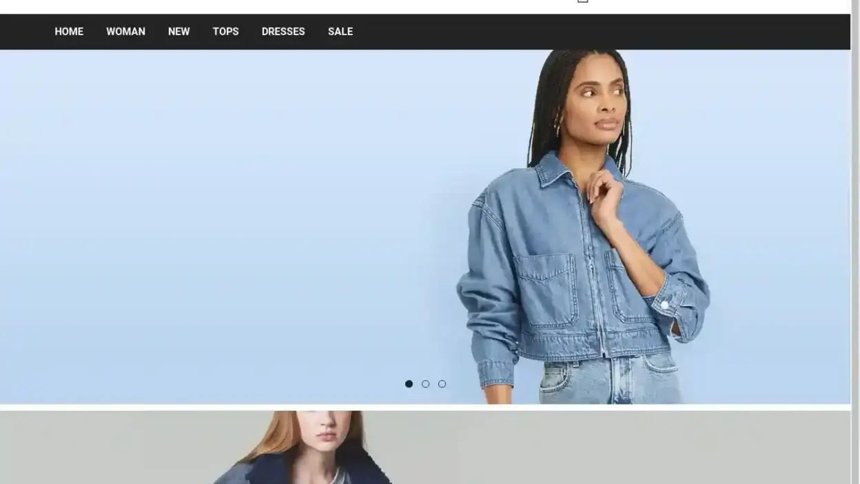 Screenshot of Non-Delivery scam website Trendcentral.top
