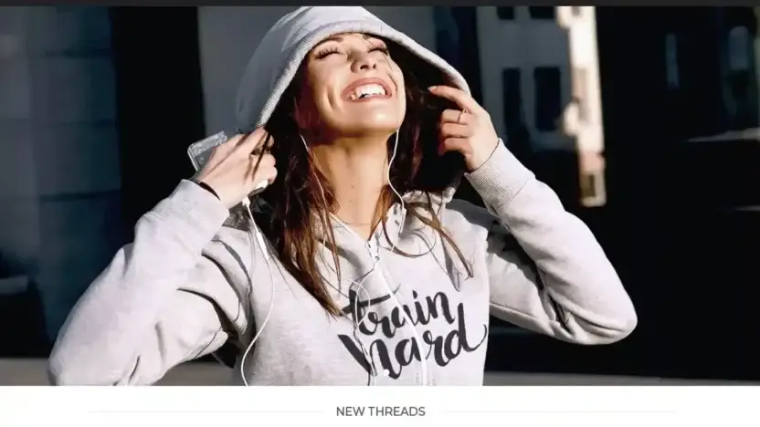 Screenshot of Sport scam website Trendyshopplus.com