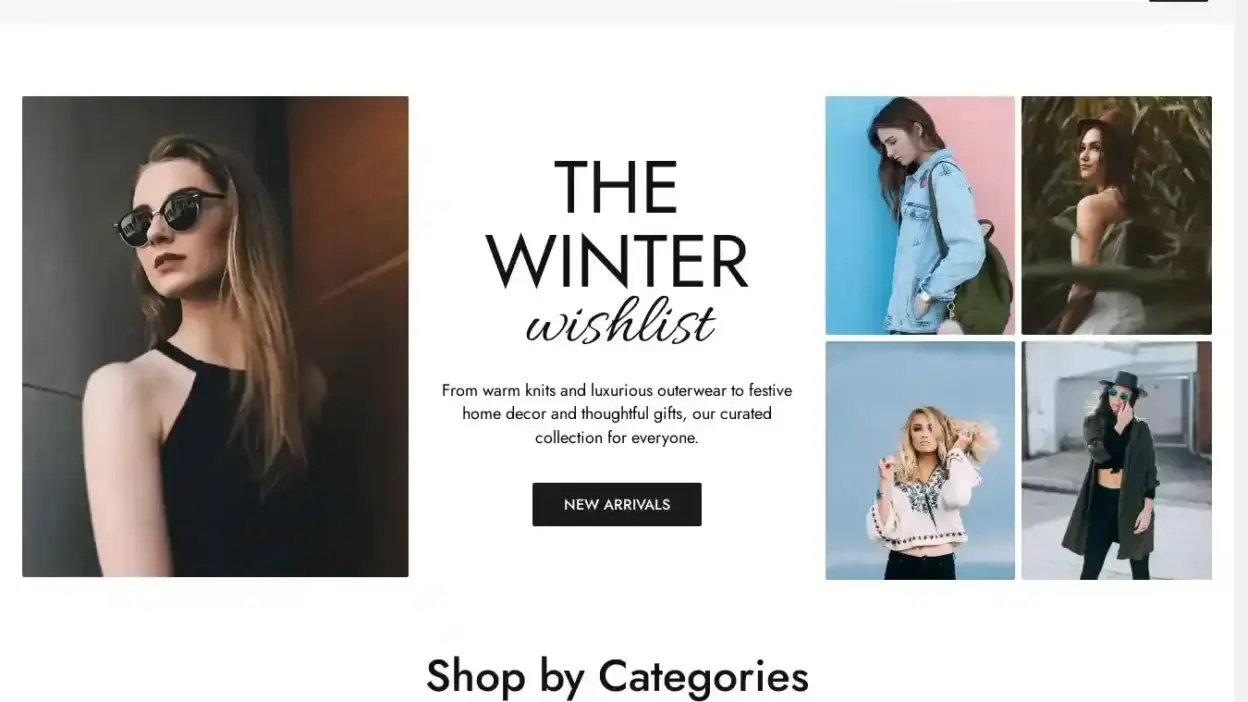 Screenshot of Non-Delivery scam website Trendywear.top