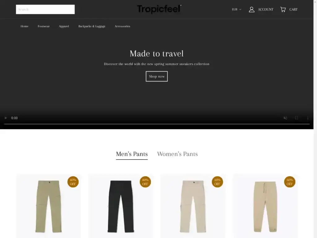 tropicfeel-eu-com Alternative Text